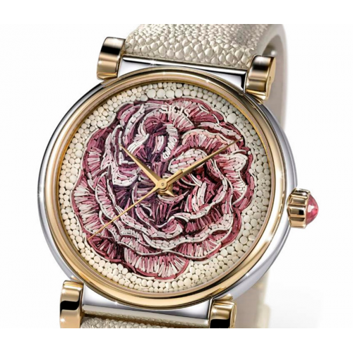 Zegarek złoty SICIS róża