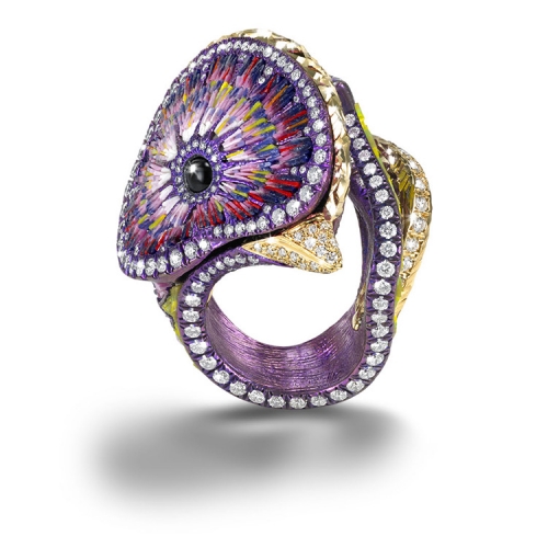 Złoty pierścionek SICIS Quetzal